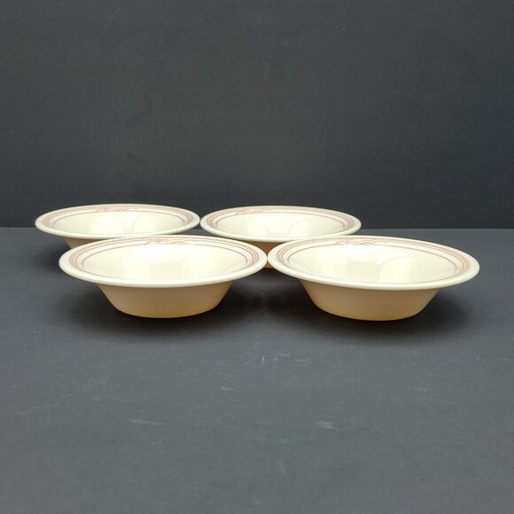 Corning Comcor Tableware Cumulus Dessert Fruit Bowls Rim Berry Sauce Bowls - Picture 3 of 9